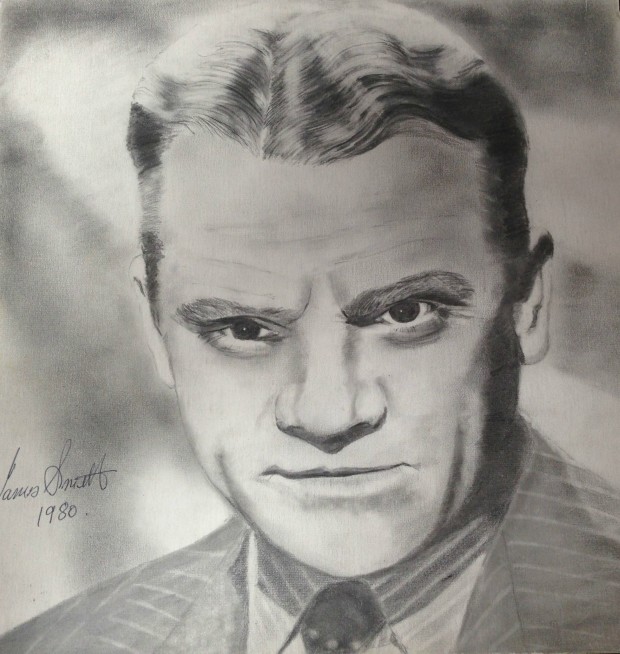 James Cagney art, James Cagney