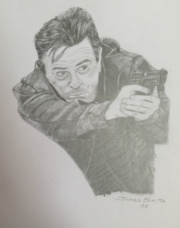 Robert De Niro art, Robert De Niro drawing, Robert De Niro