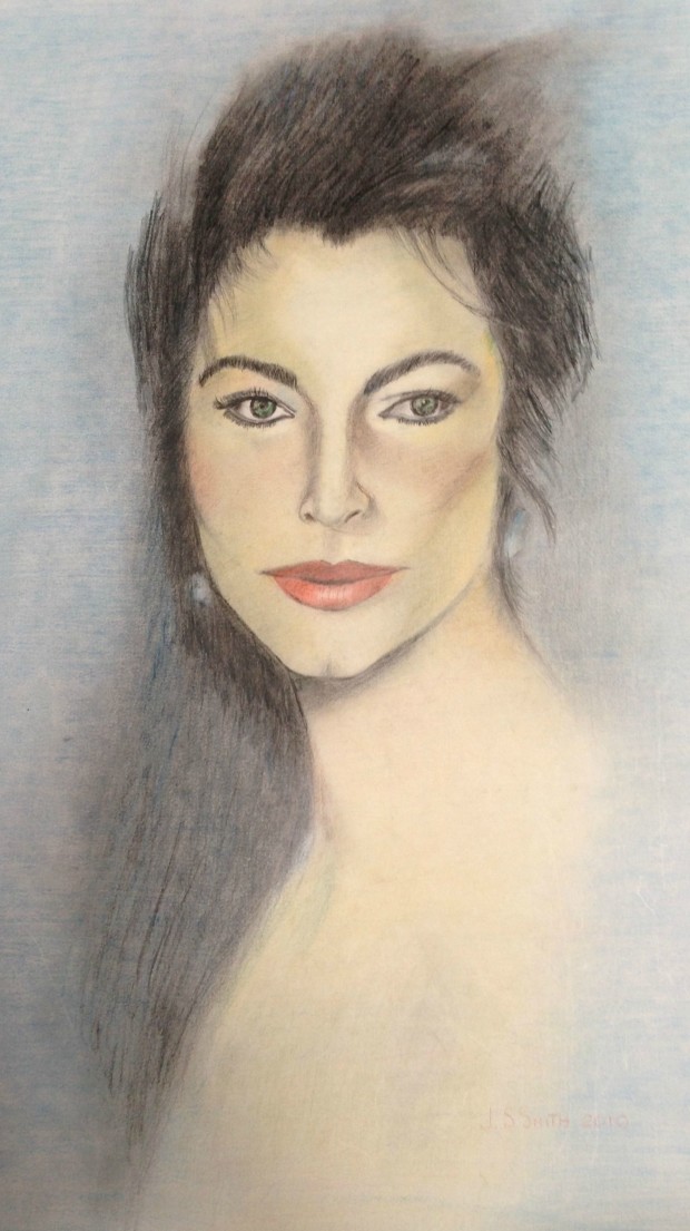 Ava Gardner art, Ava Gardner drawing, Ava Gardner