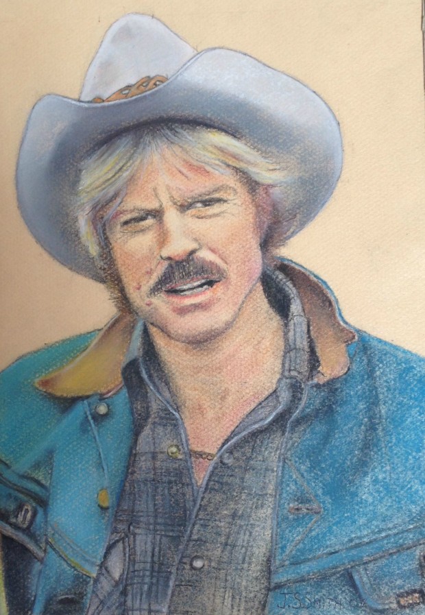 Robert Redford art, Robert Redford drawing, Robert Redford glasgow art