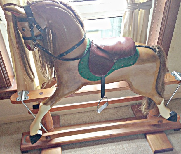 rocking horse, large rocking horse